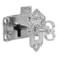 thumbnail image 2 of 1 Set Drawer Lock with Key Antique Small Box Cabinet Door Locks Furniture, 2 of 7