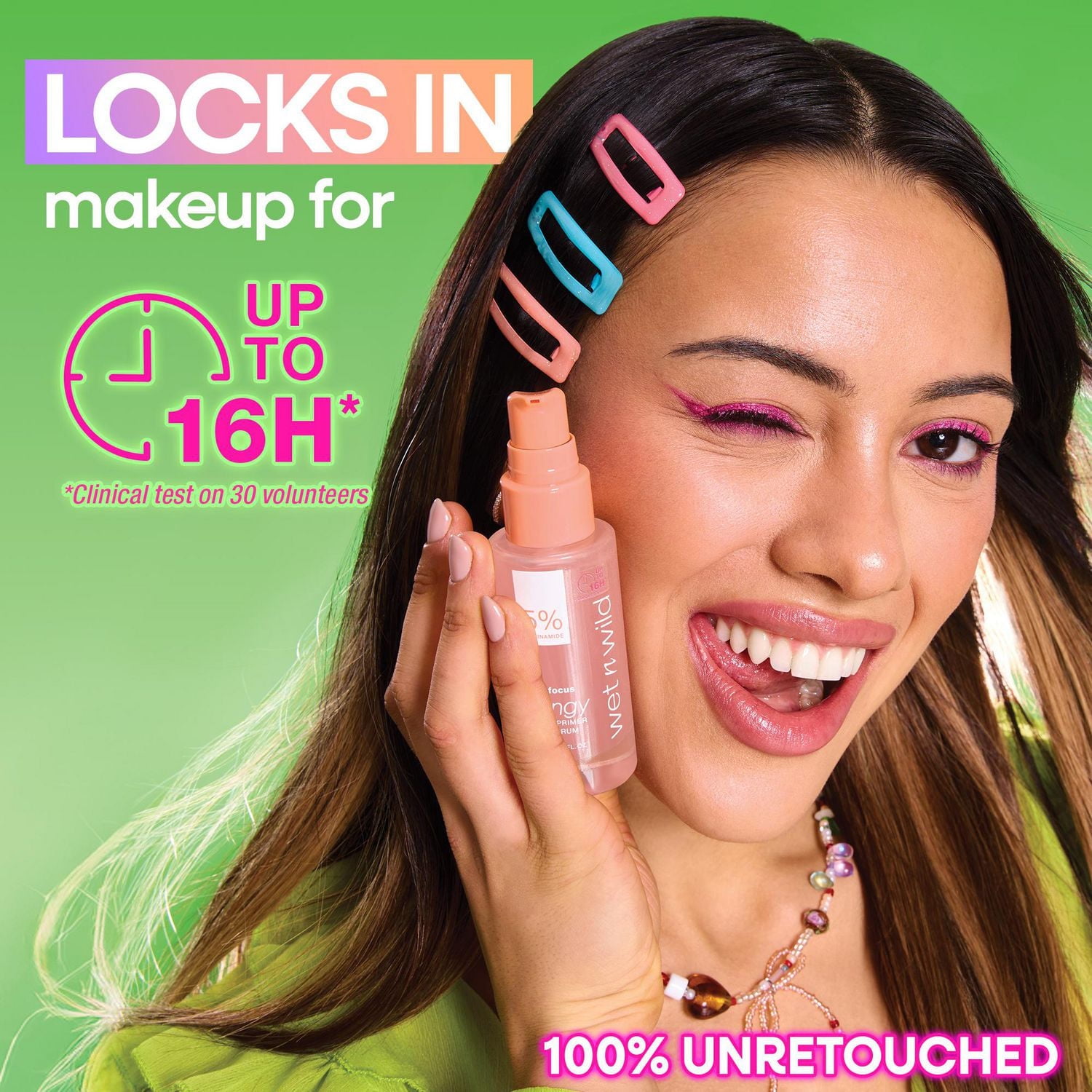 Prime Focus Clingy Serum Primer, Face primer with Niacinamide