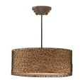 thumbnail image 1 of Uttermost Brandon 3 Light Pendant in Brown, 1 of 2