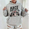 thumbnail image 6 of RACE DAY Graphic Unisex Fleece Hooded Sweatshirt, 6 of 8