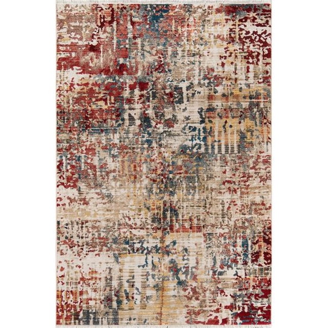 Momeni STUDISTU-2MTI7696 Studio Tapis Rectangulaire Traditionnel, Multicolore - 7 Pi. x 6 Po. x 9 Pi. 6 Po.