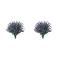 thumbnail image 3 of Billuyoard 8 piezas de flores artificiales hipoalergénicas para decoración del hogar y apariencia realista, color morado inodoro. Púrpura 2piezas, 3 of 6