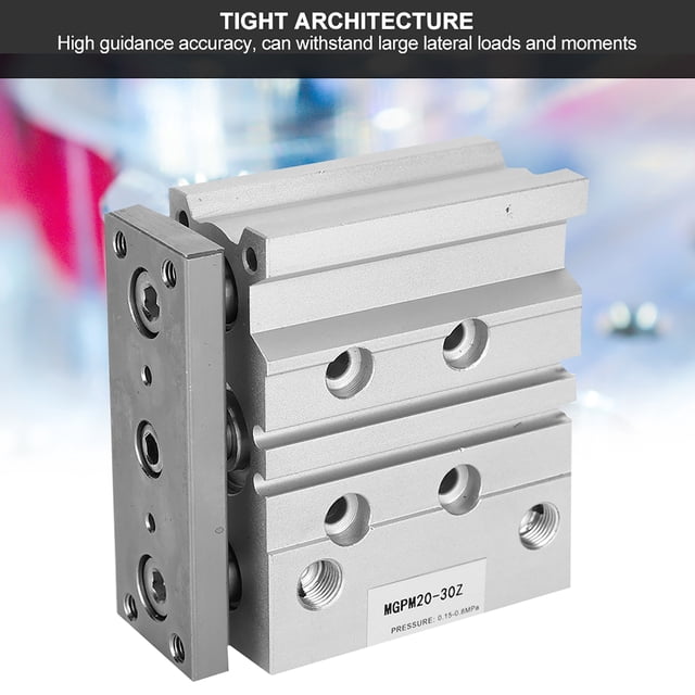 Cilindro de Aire ANGGREK Aleación de Aluminio MGPM20X30 20 mm