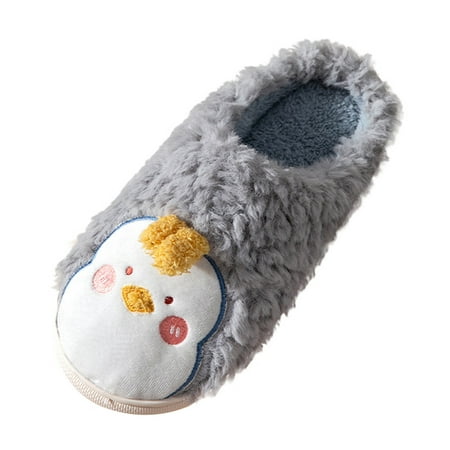 

Unisex House Slippers Slip-On Anti-Skid Flower Indoor Casual Shoes Snow Slipper