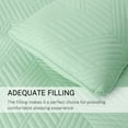 thumbnail image 6 of Exclusivo Mezcla California King Quilt Bedding Set, Lightweight Sage Green Oversized King Bedspreads Soft Modern Geometric Coverlet Set for All Seasons (1 Quilt and 2 Pillow Shams), 6 of 7