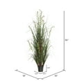 thumbnail image 6 of Vickerman 36" Artificial Potted Green Grass and Eucalyptus., 6 of 7