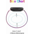 thumbnail image 3 of REQO Lot de 2 Bandes Métalliques Compatibles avec Fitbit Versa 3 / Fitbit Versa 4 / Fitbit Sense 2 / Fitbit Sense pour Femmes Hommes, Sangle Réglable en Acier Inoxydable de Remplacement pour Versa 3/ Fitbit Sense, 3 of 6