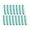 Teal, variant on Pack of 15 Unbreakable Pocket Combs Hair Care - (Black)