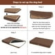 thumbnail image 5 of Cama tipo jaula para perros EMPSIGN reversible e impermeable para perros, 5 of 7