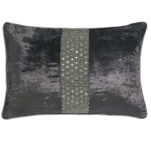 Indis Heritage C1060 Velvet Crystals Rectangle Pillow Cover