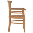 thumbnail image 4 of vidaXL Patio Dining Set Outdoor Table and Chair Furniture Solid Wood Teak, 4 of 128