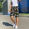 thumbnail image 6 of Lsque funny Goose Pattern Mens Sleep Pajama Shorts,Short Pajama Pants, Cotton Ultra-Soft Knit-Small, 6 of 6