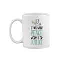 thumbnail image 1 of Work For Justice Mug - SPIdeals Designs,, 1 of 4