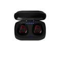 thumbnail image 1 of SOATUTO Mini Wireless Earbuds Bluetooth 5.0 in Ear Light-Weight Headphones Built-in Microphone, IPX5 Waterproof, Immersive Premium Sound Long Distance Connection Headset with Charging Case, Red, 1 of 3