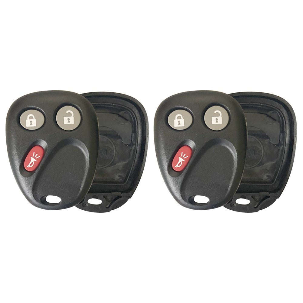 2 New Replacement Keyless Entry Remote Car Key Fob Shell Case Pad Fix for LHJ011