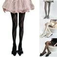 thumbnail image 2 of Huhudde Hollowout Argyle Pattern Mesh Tights Pantyhose Stretchy Opaque Leggings Stockings Hosiery for Stylish Women, 2 of 21