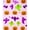 Pink Purple Orange, Pattern 4, variant on ODIKA Pink Halloween Bat Spooky Cute Pumpkin Motif Decorations Border for Playroom, Bedroom, Reading Nook, Pet Friendly & Kids Safe Play