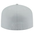 thumbnail image 4 of Men's New Era Gray New York Rangers Color Pack A-Frame 59FIFTY Fitted Hat, 4 of 6