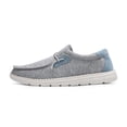 thumbnail image 2 of Mocasines Casual para Hombre Bruno Marc BLS211 Gris Azul Talla 10.5, 2 of 8