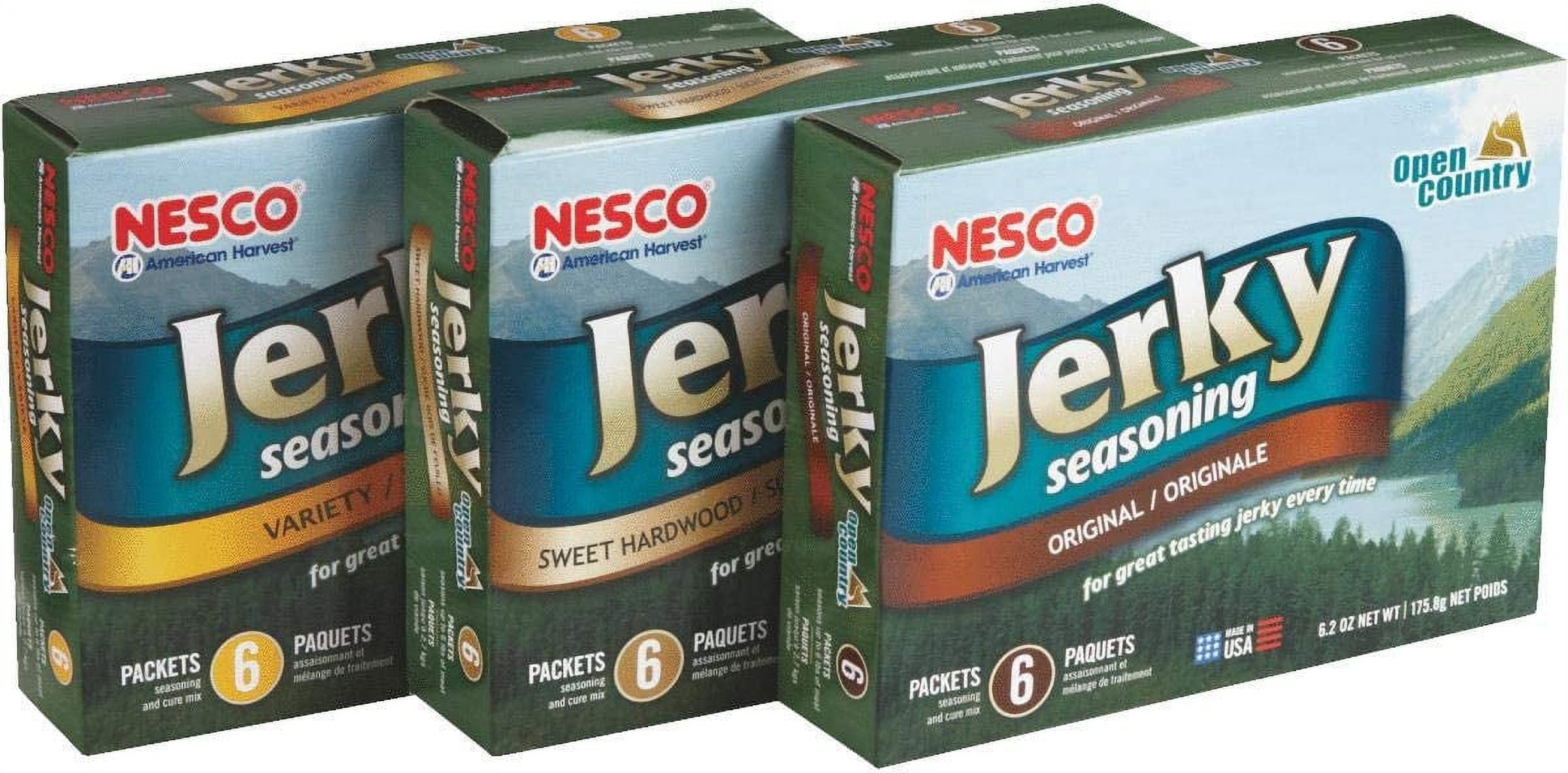 Nesco BJV-6 Variety Pack Of Beef Jerky Spices