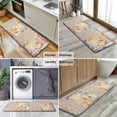 thumbnail image 6 of Pioneer Flower Floral Print Pattern Kitchen Rug Mat,Kitchen Runner Rugs Non Skid Washable,Decorative Kitchen Floor Mats for Kitchen,Sink,Laundry,17"x47.2", 6 of 7