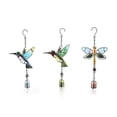 thumbnail image 1 of 3 Pack Crystal Prism Ball Indoor Window Crystals Window Ball, Hummingbird Sunlight Ball Prisms, Hanging Crystals Ornament Decoration For Home, Garden, 1 of 5