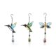 thumbnail image 1 of 3 Pack Crystal Prism Ball Indoor Window Crystals Window Ball, Hummingbird Sunlight Ball Prisms, Hanging Crystals Ornament Decoration For Home, Garden, 1 of 5
