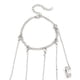 thumbnail image 4 of Pulsera de anillos de dedo de cadena pulsera de plata con cadena de boca abierta para baile de graduación ANGGREK Otros, 4 of 8