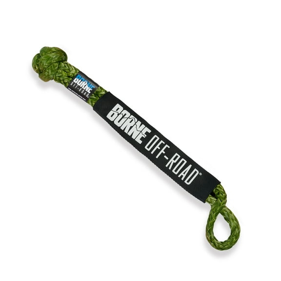 Borne Off-Road Soft Shackle  7/16" Army Green