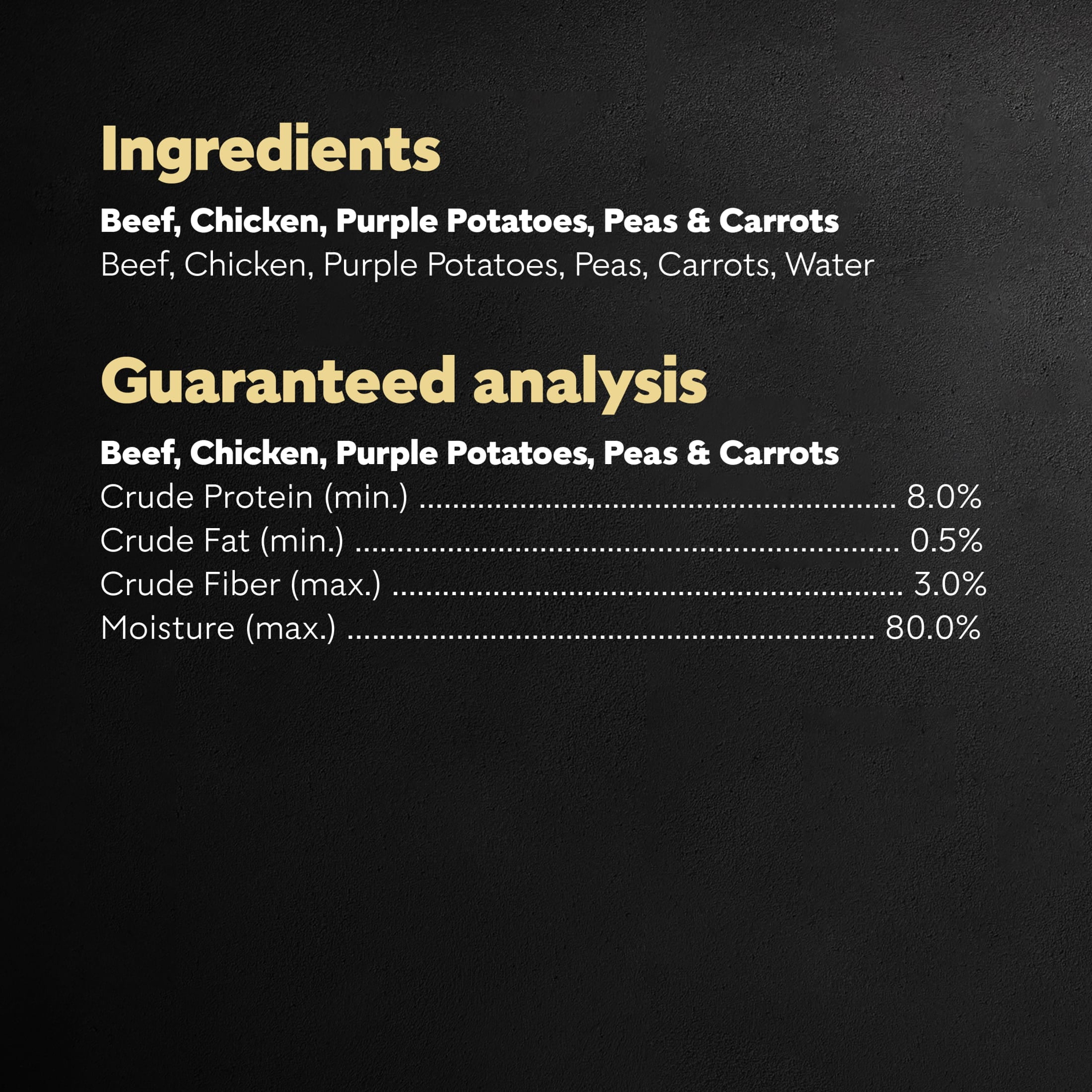Cesar Simply Crafted Beef, Chicken and Vegetables Wet Dog Food Topper, 1.3 oz Tub