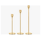 thumbnail image 1 of Set 3 Candelabro Xtellar Portavelas Metal Mesa Boda Fiestas, 1 of 3