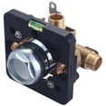 thumbnail image 1 of Olympia V-2300B Single Handle Tub & Shower Pressure Balancing Valve, Rough Brass, 1 of 1