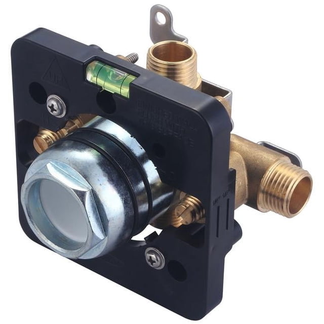 Olympia V-2300B Single Handle Tub & Shower Pressure Balancing Valve, Rough Brass
