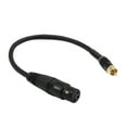thumbnail image 2 of 2 cables XLR de Mini Divisor a RCA 3 pin compatible con Musical Instrumentos Hugo XLR hembra a RCA macho, 2 of 7
