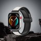 thumbnail image 4 of Correa de reloj con hebilla plegable magnética de cuero de silicona para Huawei Watch Fit 3, 4 of 5