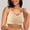 Beige, variant on TIANZEN Womens Seamless Bras No Underwire Scalloped Push Up Bras Soft Wireless Comfort Bralettes Full Coverage Everyday Bra Bras for Women Strapless Bras Front Closure Running Bra