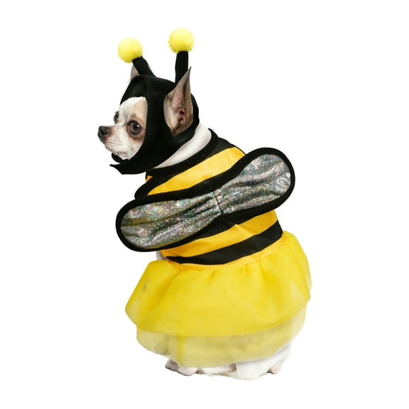 Best Furry Friends Costume for Dogs or Cats, Bumblebee, Medium