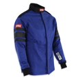 thumbnail image 3 of RaceQuip® 121028RQP 120 Series Driving Jacket SFI 3.2A/5 Blue/Black Stripe 3XL, 3 of 6