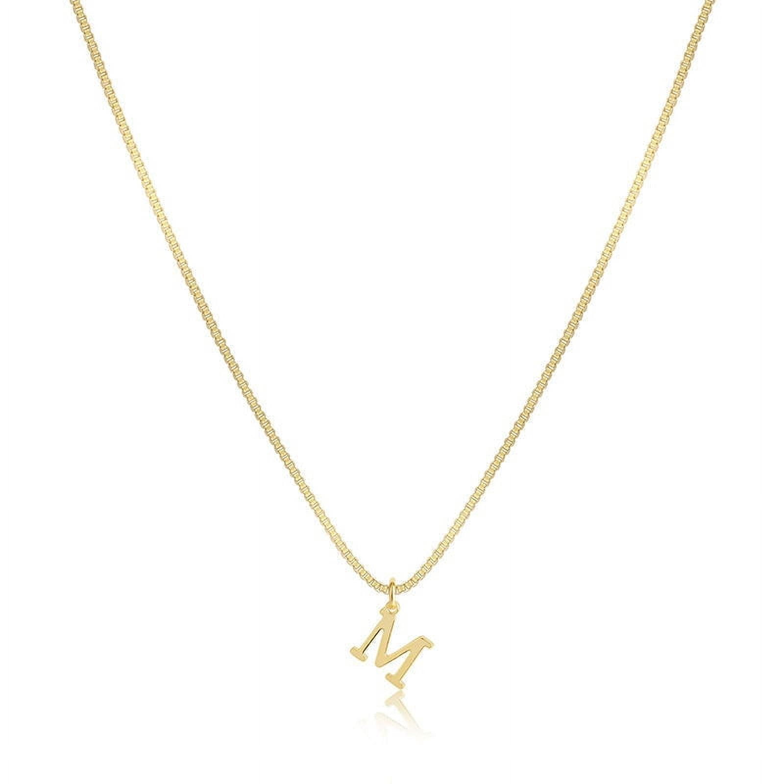 Add A Of To Your Everyday Look With This Initial Necklace Initial Dainty Necklace For Women