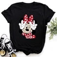 thumbnail image 3 of Ropa de mujer verano 2022 Mickey Minnie Mouse Disney camisetas de manga corta para niñas divertida moda ropa de calle mujer camisa, 3 of 4
