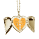 thumbnail image 1 of Collar Colgante Hueso Humano Melocotón con Alas Metal, 1 of 3