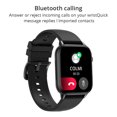 thumbnail image 2 of Reloj inteligente para mujeres y hombres, llamadas Bluetooth, reloj inteligente de fitness de 1,9 pulgadas con podómetro, frecuencia cardíaca, oxígeno en sangre, detección del sueño, menstruación para kaili Sencillez, 2 of 5