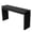 Black, variant on 60 Inch Farmhouse Suspended Double Tier Console Table, Retro Wooden Entryway Sofa Table with Solid Wood Legs & MDF Panels, Slim Space-Saving Accent Table for Living Room Hallway Stair Landing