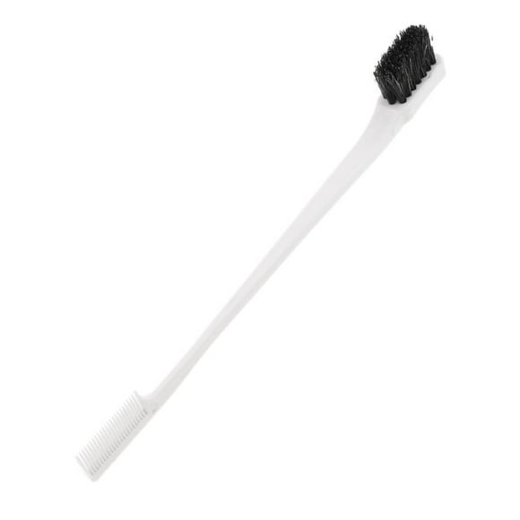 Cepillo de control de borde suave para cejas, cepillo de recorte de pestañas, Blanco Colcomx Peine para peinar