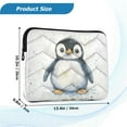 thumbnail image 3 of Laptop Inner Case 13.4x10.2In Laptop Case Is Suitable For 13-14In Laptop For Work Travel Outdoors Super Lovely Penguin, 3 of 7