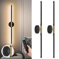 thumbnail image 1 of Candelabros de pared TaoFiaco, 2 unidades, control remoto inalámbrico, 80 cm, 1 of 7