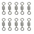 thumbnail image 2 of Conector giratorio rodante Con rodamiento de Anillos Shamjiam Eslabones giratorios de pesca 8 # 12 #, 2 of 6