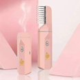 thumbnail image 4 of Electric Hairbrush Incense Burner for Bakhoor Ramadan Dukhoon Arabic Aroma Diffuser for Home, Office, Car, Rechargeable Mini USB Hk Pink, 4 of 5