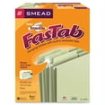 thumbnail image 5 of Smead Erasable FasTab Hanging Folders Letter - 8 1/2" x 11" Sheet Size - 1/3 Tab Cut - Top Tab Location - Assorted Position Tab Position - Paper - Moss - 2.50 oz - Recycled - 20 / Box, 5 of 7
