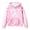 F139-Pink, variant on FYDUU Kids Halloween Hoodies Girls Skeleton Graphic Hoodie Pullover Long Sleeve Hooded Sweatshirts with Pocket Soft Casual Tops 12-13 Years